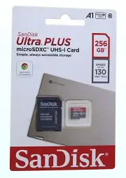 SanDisk Ultra Plus MicroSDXC UHS-I Card 256GB