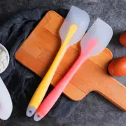 2pcs Silicone Spatula Heat Resistant Flexible Spatula Food Grade Kitchen Utensils