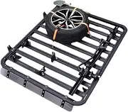 Save Space 4x4 Cargo Carriers Off Road Car Roof Luggage Racks Platform Basket Rack Compatible for Jeep Wrangler Jk Jl