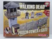 McFarlane Toys Walking Dead Prison tower & Gate #14527 Building Set NIB