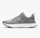 Nike React Infinity Run Flyknit 2 Womens Size 6.5 Gray White CT2423 001