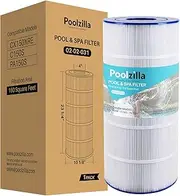 [Poolzilla] 1-Pack Replacement for Pool Filter PA150S, Hayward SwimClear C150S, CX150XRE, CS150E, Unicel C-9441, Spa-Daddy SD-01333 - Filter Cartridge - 150 sq.ft