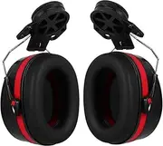 JUMPLAWN 1Pair Noise Cancelling Ear Protection Muffs for Helmet Lightweight and Comfortable Hearing Protection for Construction Sites and High Noise Environments Secure Fit for Workers