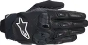 Alpinestars Sp X 7 perforated Motorcycle Gloves, black-white, Size 3XL for Men Black White
