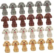 Tofficu 36pcs Mini Puppy Erasers Boys and Girls Drawing Drafting Erasers Bulk Set