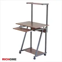 在飛比找蝦皮商城優惠-RICHOME   PC305    簡單雙層電腦桌  書桌