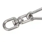 Swing Chair Hammock Spring Carabiner Hooks 8 Shape Rotation Loop Hanging JF