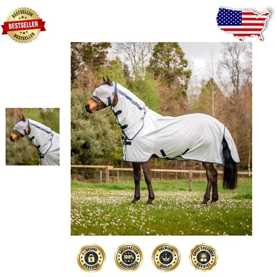 Lightweight Mio Fly Sheet No Fill with UV Protection - Perfect for Adult Horses