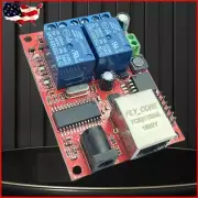 LAN Ethernet WEB Server Relay Board Delay Switch Convenient Use for Android APP