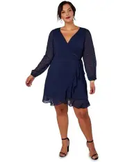 [Pink Dusk] Its PM Dress in Navy