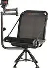BOG DeathGrip 360 Chair Lightweight Aluminum Construction Gun Rest, Black
