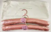 Crabtree & Evelyn Rosewater Eau De Rose Scented Pink Hangers, Lot of 2