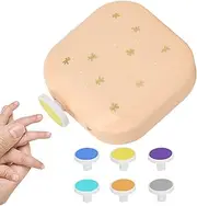 Electric Nail File Set, USB Nail Trimming Tool, Toddler-Safe Buffer, Low Noise Motor, Gentle Sanding Heads for Travel, Salon, Home, Manicure, Fingernail Care, 6.5x3.94x1.38 inches
