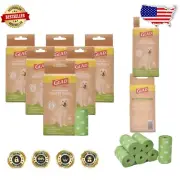 Extra Large Leak-Proof Poop Bags, 120 Count - Compostable Pet Waste Solution