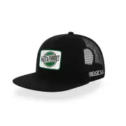SALE! Sparco Fast & Furious Flat Peak Cap Snapback Black Color Green Logo