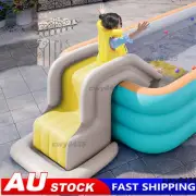 Inflatable Water Slide Pool Toy - Fun For Kids, Easy & Portable Au﹤
