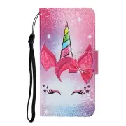 Unicorn Flip Phone Case For Samsung A12 A22 A32 A52 A72 S8 S9 S10 S20 S21 S22 5G
