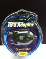 Pelican Automatic Auto RF Switch RFU Coax TV Cable Cord for Nintendo Gamecube