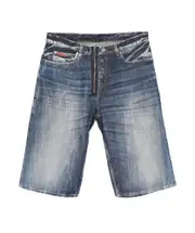 logo-patch denim shorts IT50,IT48,IT46 Indigo