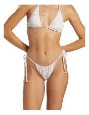 [Billabong] The Tropics Call Bells Bikini Bottom in White