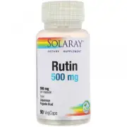 Solaray, Rutin, 500 Mg, 90 VegCaps