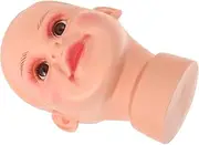 DECOMELODY Mannequin Head for Hats and Sunglasses Display Realistic Mannequin with Texture Safe Material for Creative Showcases Stores Events