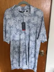 Travis Mathew Golf Polo Shirt Sea Journey Hawaiian Style Heater Series XXL Peru