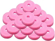 VICASKY 20pcs Nail Kit Dust Covers for Nail Drill Bits Manicure Tools Plastic Cap for Manicure Kit Accessories