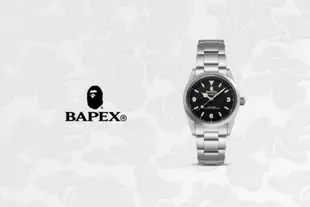 A BATHING APE CLASSIC BAPEX 手錶 1I30-187-002。太陽選物社