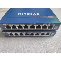 在飛比找蝦皮購物優惠-萊特 電腦週邊 NETGEAR GS108 8埠Giga無網