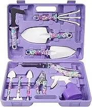 SELOOT Gardening Tools Set, 10 Piece Gardening Gifts Gardening Planting Gardening Tools Set Home Gardening Flowers Vegetables Potted Flowers Trim Loosing Planting Tools (10PCS)