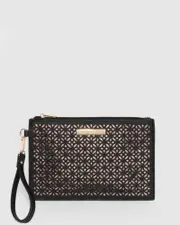 Multi Colour Niki Punchout Wristlet Purse