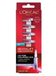 L'Oréal Revitalift Derm Intensives 0.04oz. Hyaluronic Acid Serum - 7 Pack