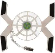 1pc Laptop Radiator Laptop Stand Laptop Fan Laptop Cooler Laptops Computers Portable Fan Cooling Fan for Computer Mute Cooling Fan Computer Cooling Fan White Plastic OSALADI