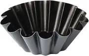 MATFER 330132 Exopan Brioche 14 Wave, φ4.8 inches (122 mm), Steel Fluororesin, France WBL11191