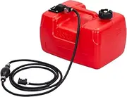 Outboard Tank for Outboard - Portable Tank for Ship - 3 Gallon Oil Container with Filter and Tube for Boats and Watercraft, Yacht Drone Can