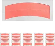 36 Pieces Double Sided Wig Tapes Adhesives,Comfortable Front Wigs Tapes Tape Strips for Hair Pieces Men Women Hair Shops Home, PET red