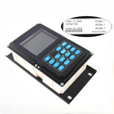PC200-7 PC220-7 Programmed Monitor Cluster Gauge Panel 7835-12-3007 For Komatsu