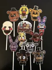 Five Nights At Freddy’s Cupcake Toppers, Cupcake Toppers