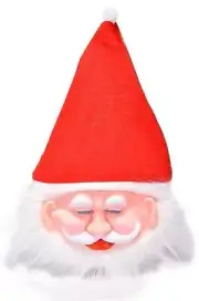 Velvet Santa Claus Hat Large Size For Unisex