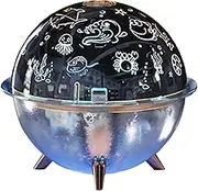 Room Light Projector - LED Light Projector | 2 Mist Modes Spaceship Shaped Small Humidifier with Timers, Galaxy Room Projector Room Decor, Christmas Night Light for Bedroom Living Room