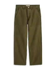 Madewell Denim Utility Pants in Foliage Green