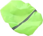 GANAZONO Backpack Rain Cover with Reflective Strips Portable High Visibility Protection for Hiking Camping and Cycling Light Green