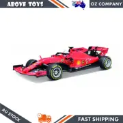 Licensed 1:24 Scale Ferrari F1 R/C Car SF90 2019 Red Baby Kids Motorised Toy 8y+