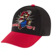 Nintendo Super Mario Kids Hat, Size 4-7 Little Boys Baseball Cap