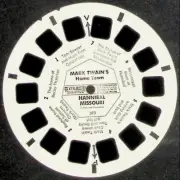 Mark Twain's Home Town Hannibal Missouri 3d View-Master Reel - Sold On Location