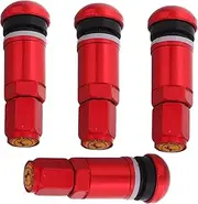 Tire Valve Covers 4pcs Aluminum Alloy Tubeless Valve Stem Caps for Car Motorcycle