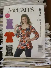 McCall's M7205 size 18w-24w Brand New sewing pattern uncut
