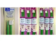 7mm (2 gauge) BIRCH Plastic Knitting Needles - 3 lengths available