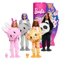 在飛比找momo購物網優惠-【Barbie 芭比】驚喜造型娃娃可愛動物系列